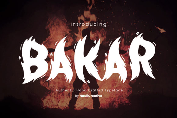 Bakar Font: A Unique Display Choice for Creative Projects
