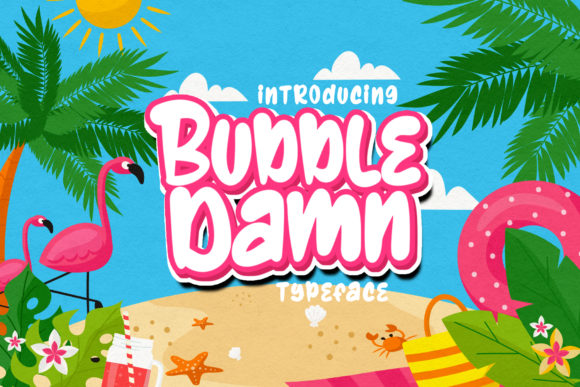 BubbleDamn: A Playful Font for Creative Projects