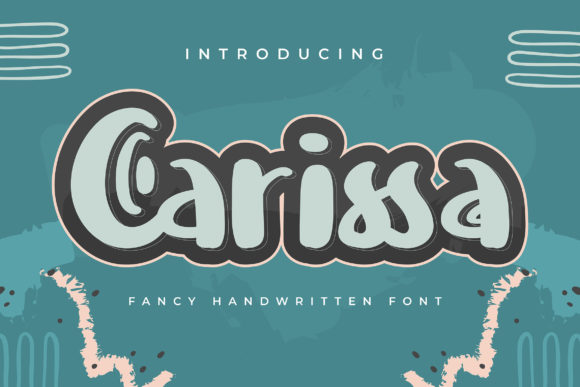 Carissa Font: A Versatile Display Font for Creative Projects