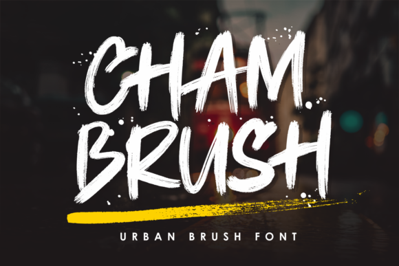 Chambrush: A Playful Font for Creative Projects