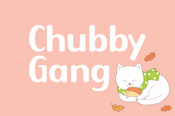 Chubby Gang: A Simple and Elegant Display Font for Modern Design