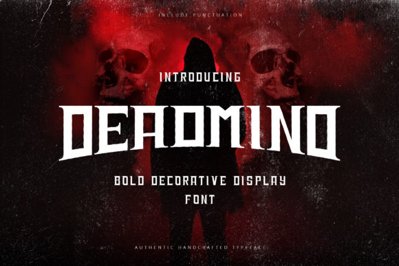 Deadmind: A Bold Display Font That Elevates Creative Projects