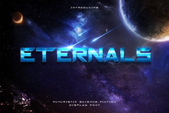 Eternals Font: A Unique Display Font for Creative Projects
