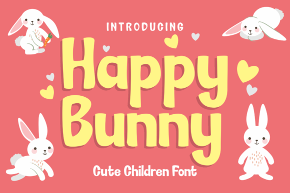 Happy Bunny Font: Playful and Practical for Creative Projects