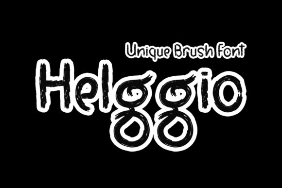 Helggio: A Bold Display Font That Elevates Your Creative Projects