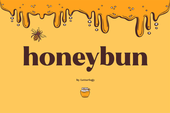 Honeybun: A Sweet and Versatile Display Font for Creative Projects