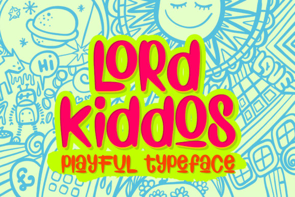 Lord Kiddos: A Joyful Display Font for Creative Projects