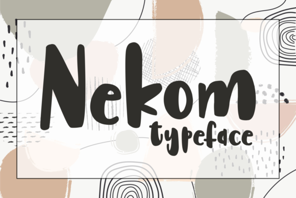 Nekom: A Versatile Display Font for Creative and Professional Workflows