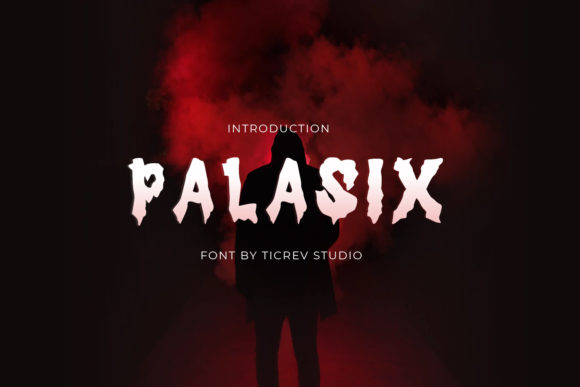 Palasix: A Unique Display Font for Creative Halloween Themed Projects