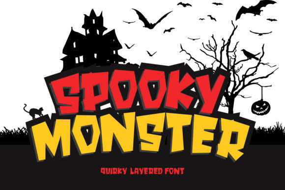 Spooky Monster: The Quirky Font That’s Capturing the Halloween Spirit in Design