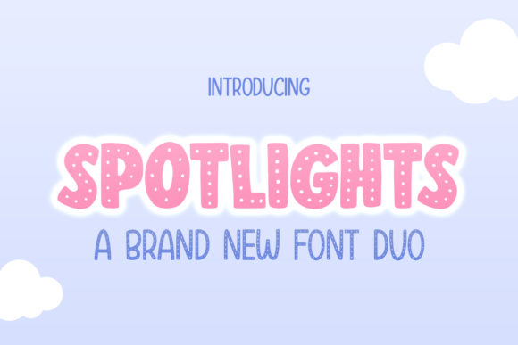 Spotlights: A Simple Font for Bold Ideas