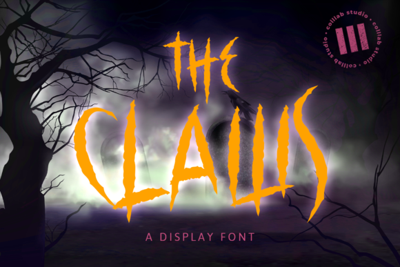The Claws: A Spooky Font That Adds Personality to Halloween Projects