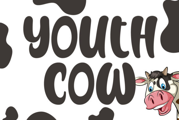 Youth Cow: A Playful Font for Modern Design Projects